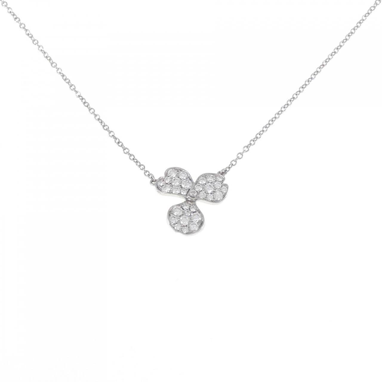 TIFFANY paper flower necklace