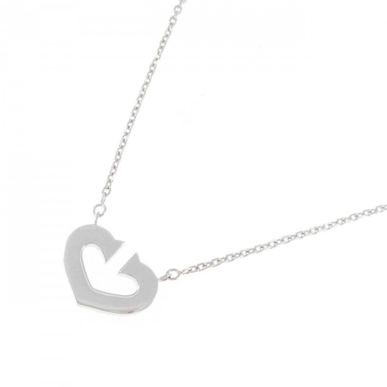 Cartier C heart necklace