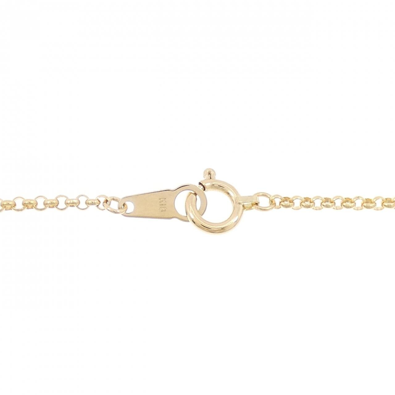 K18YG ダイヤモンド ネックレス 0.59CT