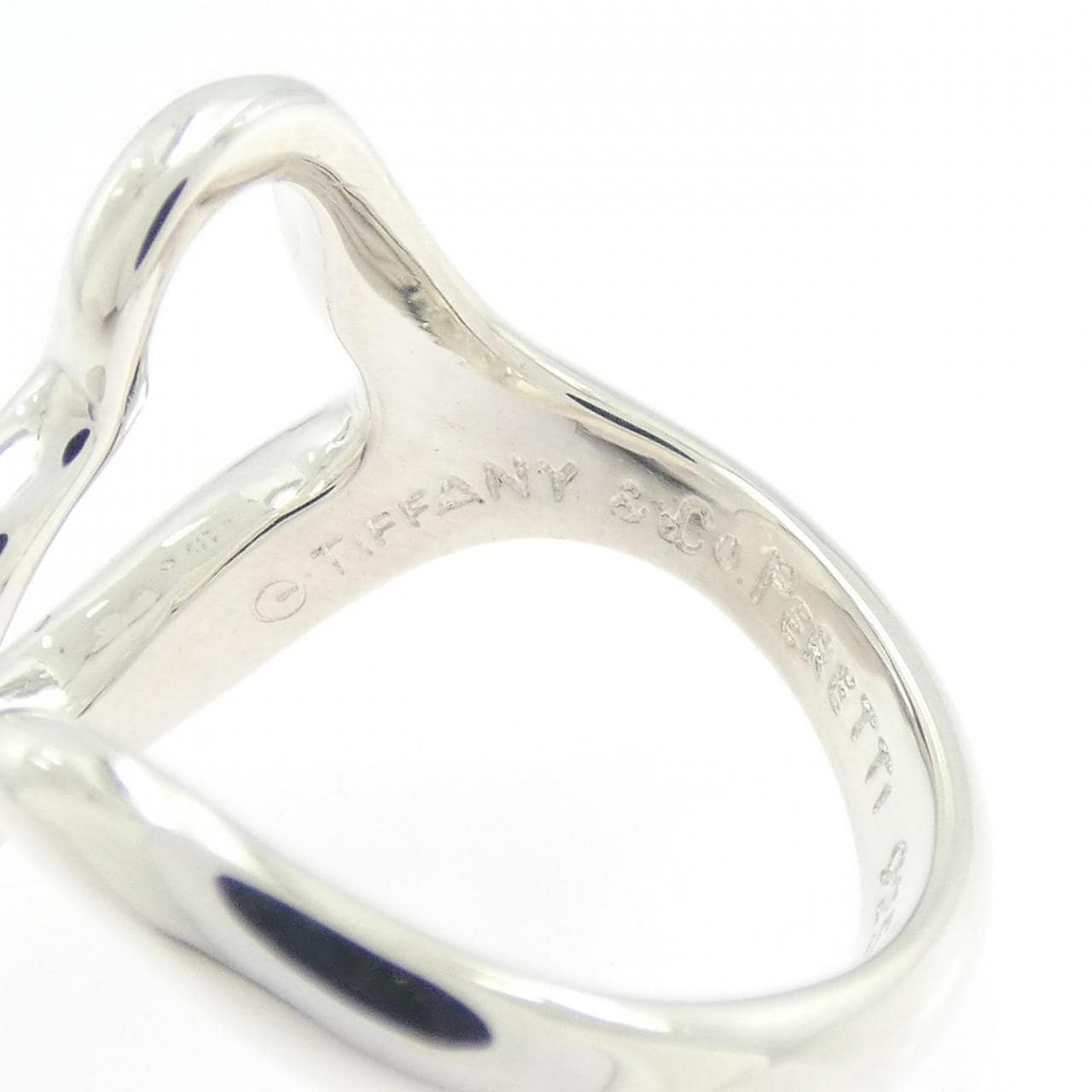 ティファニー オープンハート リング