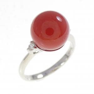 PT900 サンゴ リング 9.0mm