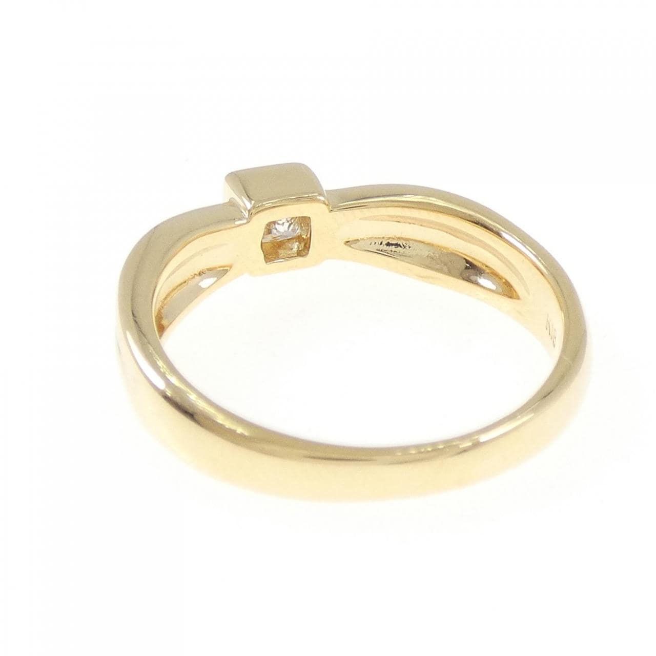 K18YG ダイヤモンド リング 0.30CT