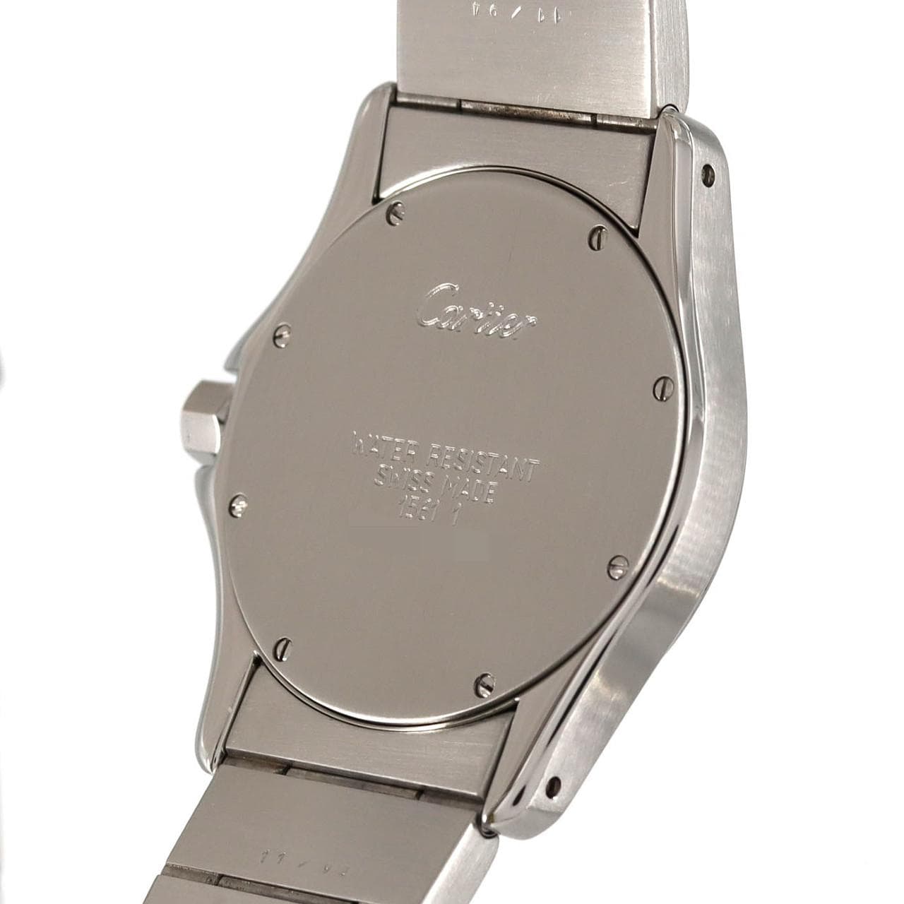 カルティエ サントスラウンド MM W20027K1 SS クォーツ