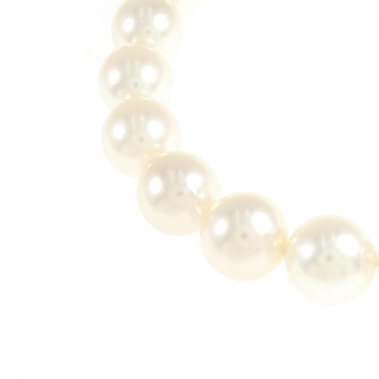 シルバークラスプ アコヤパール ネックレス 8.5-9mm