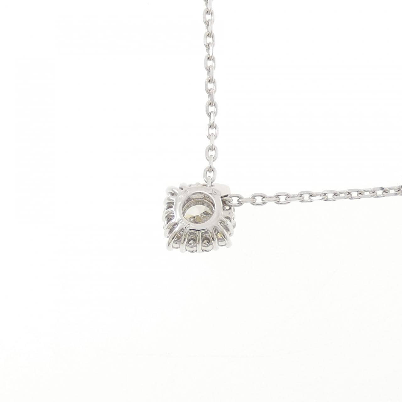 K18WG ダイヤモンド ネックレス 0.30CT