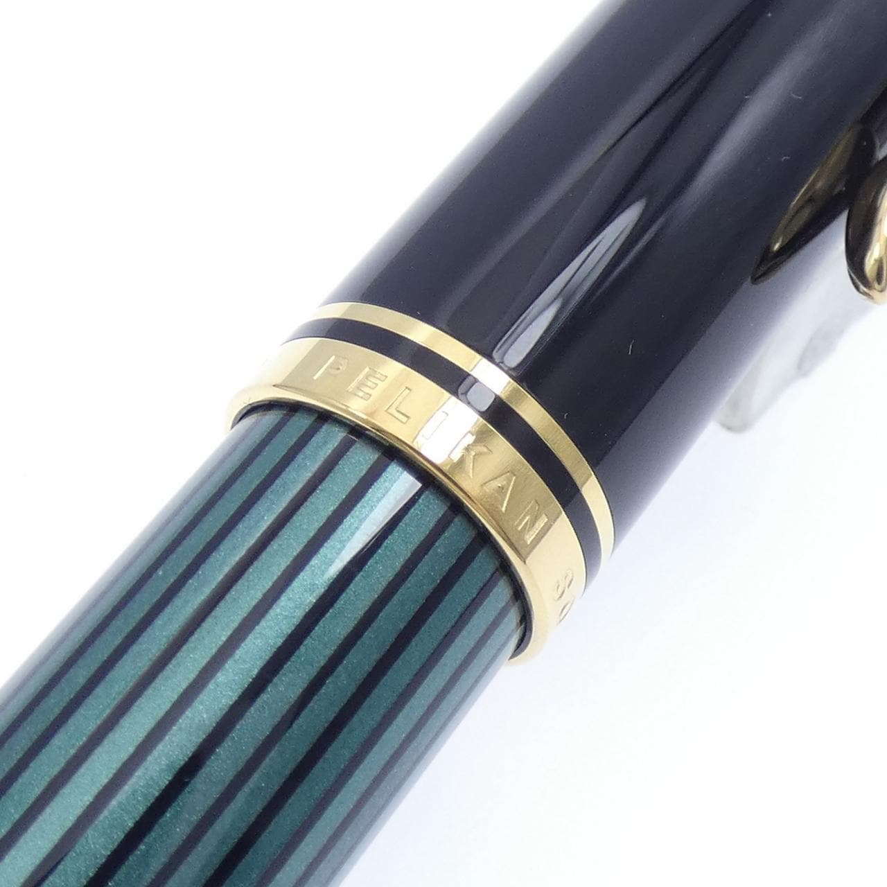 ペリカン スーベレーンM600グリーンストライプ 万年筆