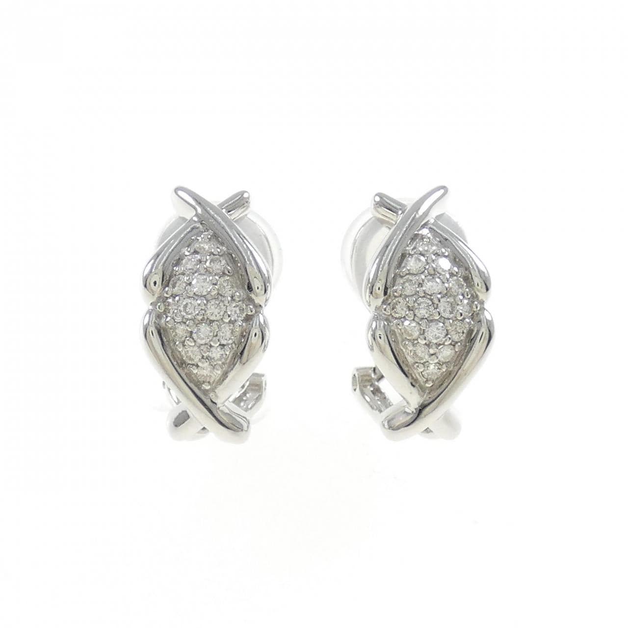 PT Diamond Earrings/Earrings 0.26CT