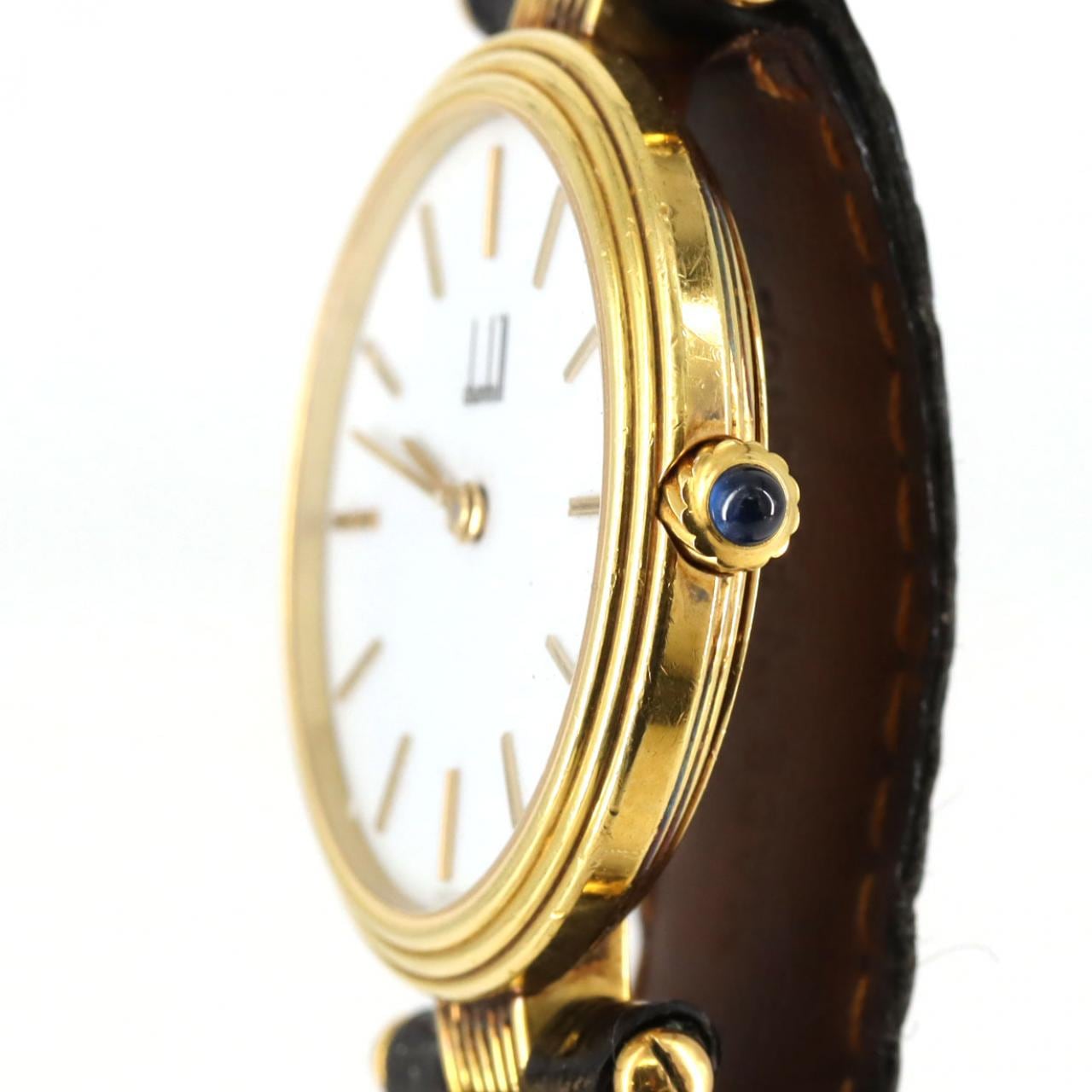 ダンヒル ラウンドケース YG YG クォーツ