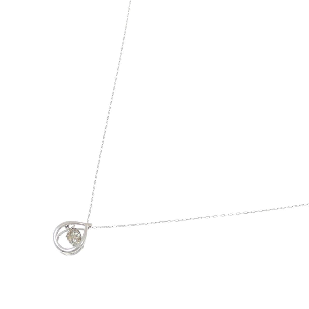 PT900 ダイヤモンド ネックレス 0.30CT