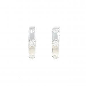 K14WG ダイヤモンド イヤリング 0.24CT