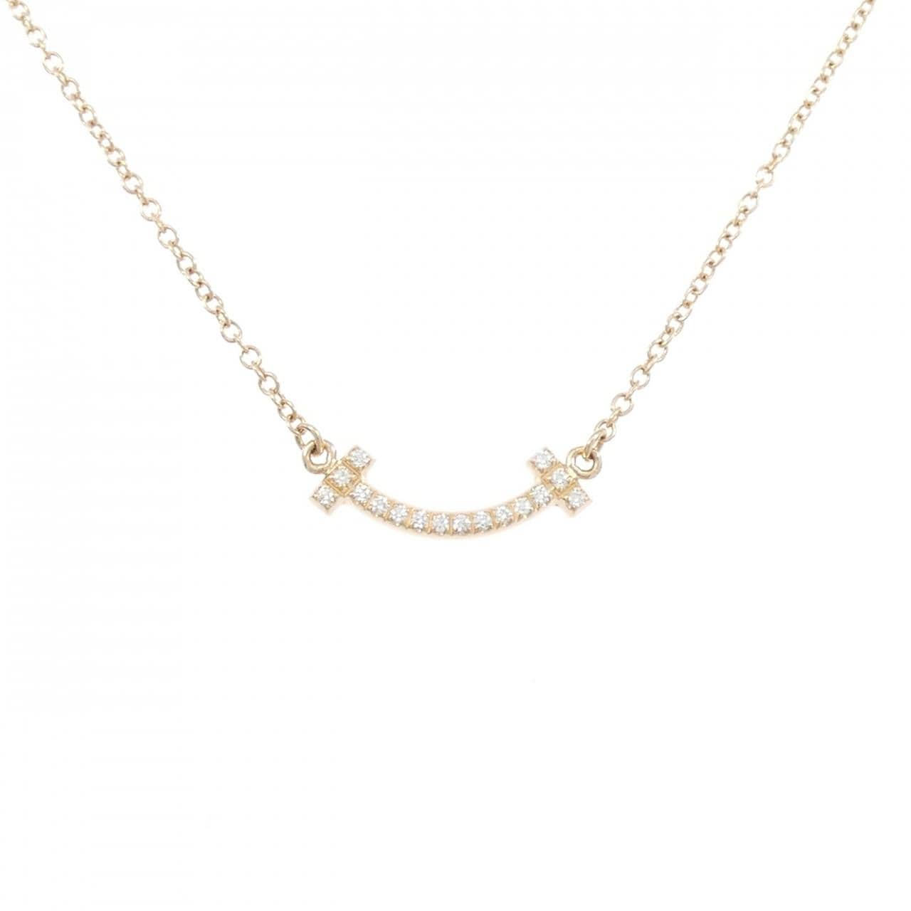 ティファニー Tスマイル ミニ ネックレス