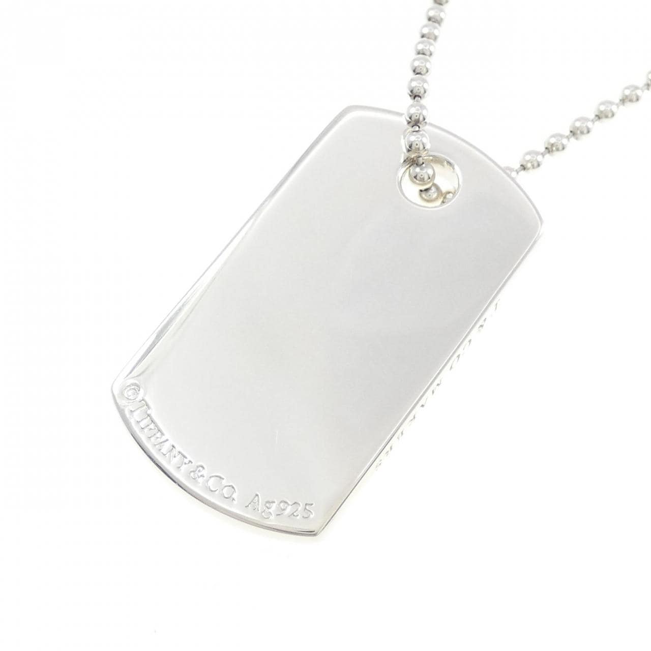 ティファニー 1837 メイカーズI.D.タグ ネックレス