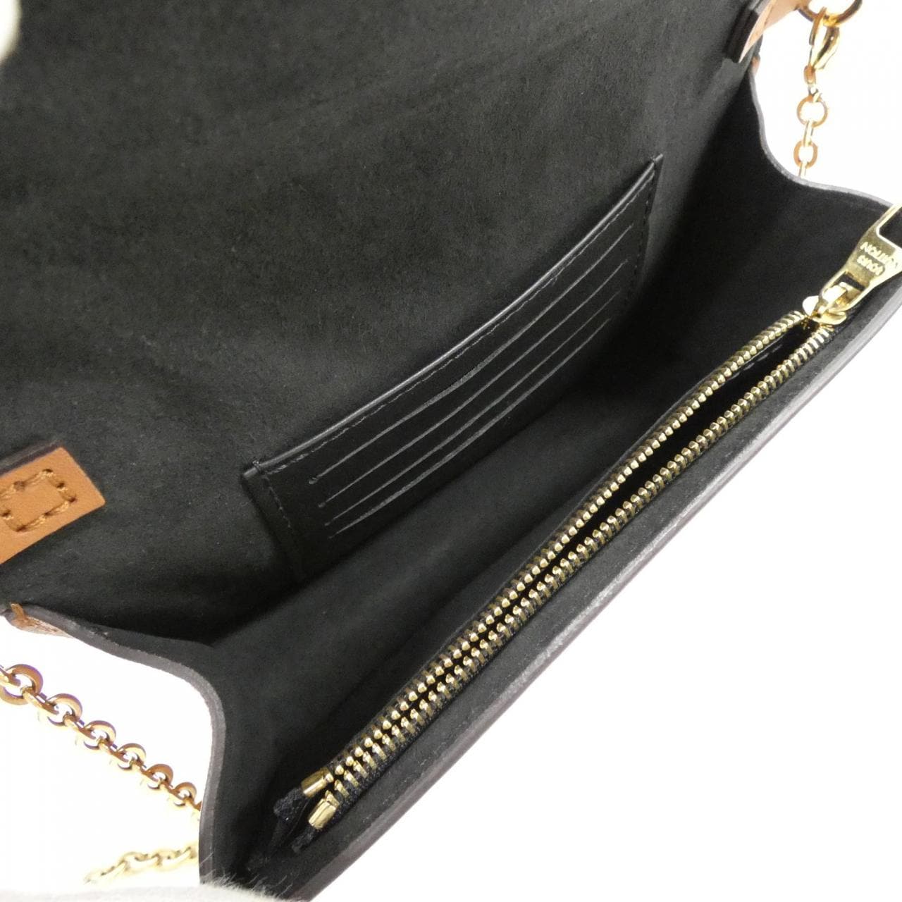 LOUIS VUITTON Monogram Portefeuille Dauphine M68746 链条钱包