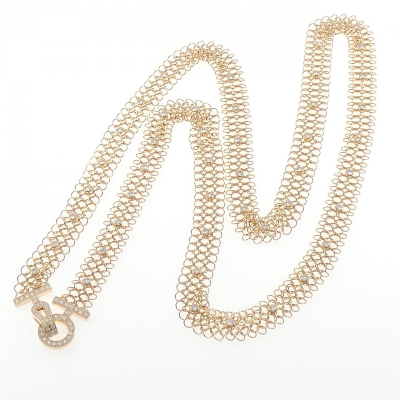 カルティエ ダイヤモンド ネックレス