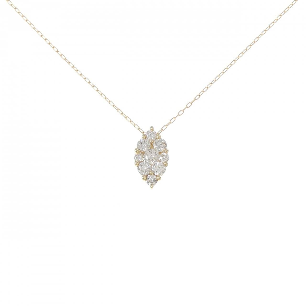 K18YG ダイヤモンド ネックレス 0.50CT