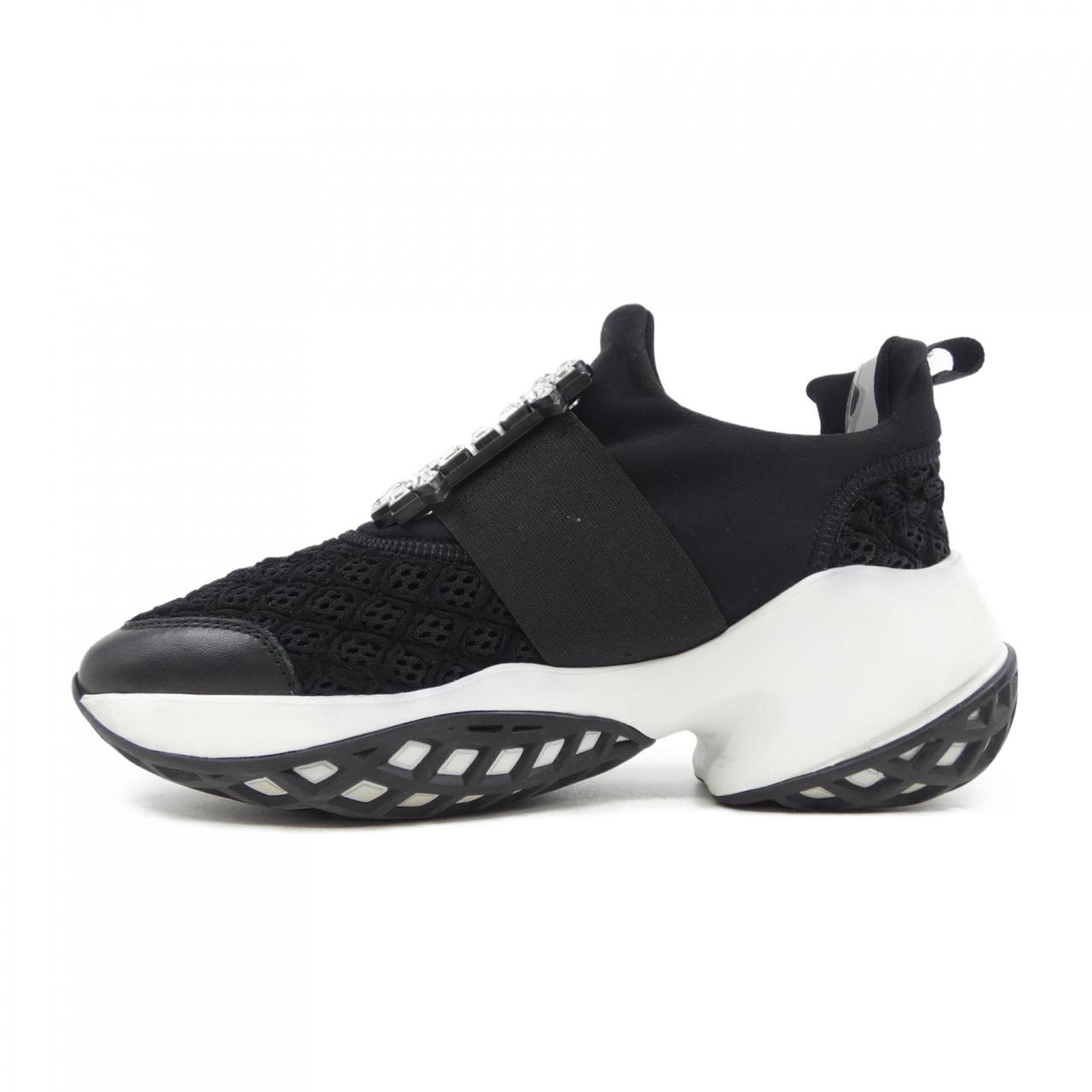 ROGER VIVIER Vive Run Strass Buckle Sneakers