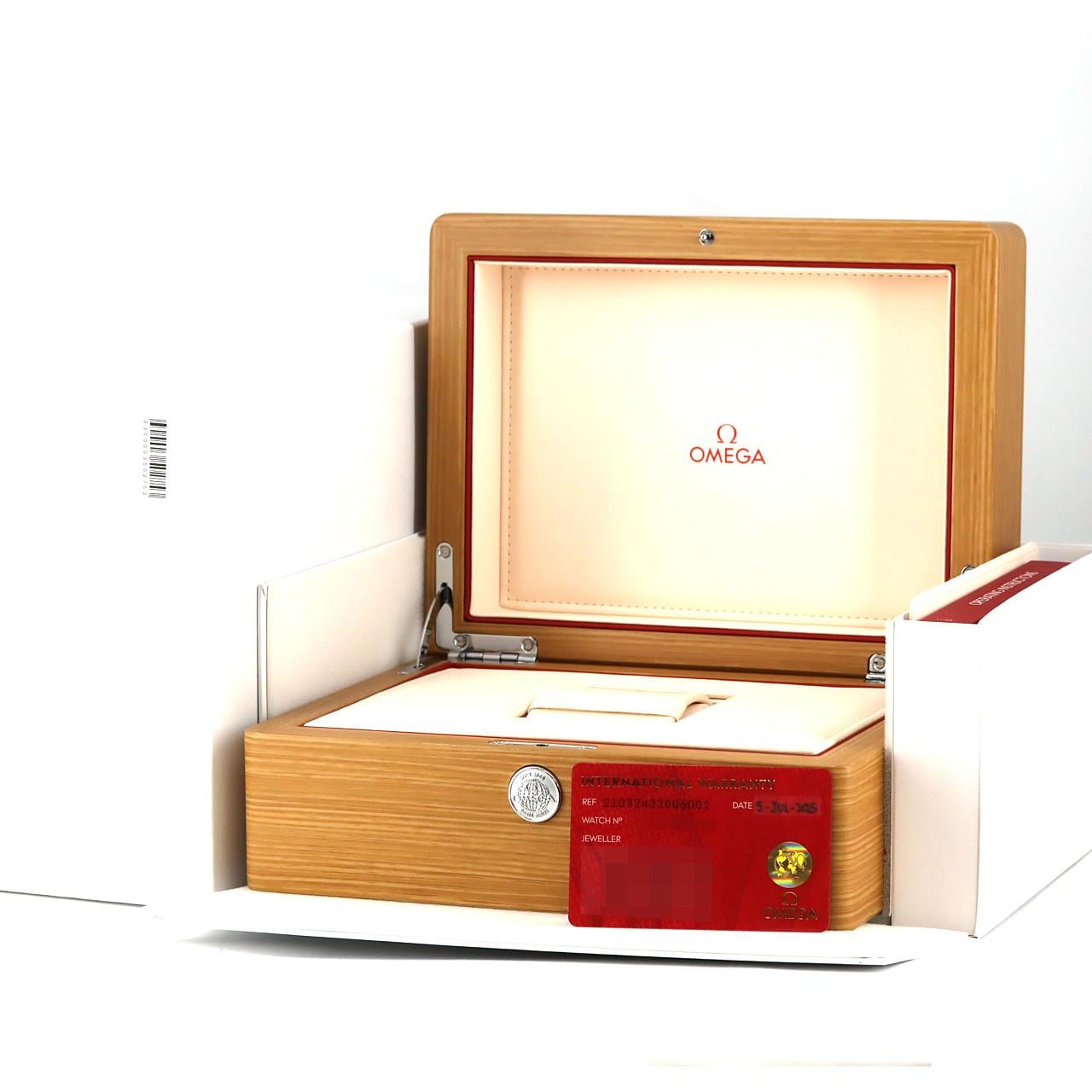 欧米茄海马系列300米潜水表同轴至臻天文台表 210.32.42.20.06.002 精钢自动上弦