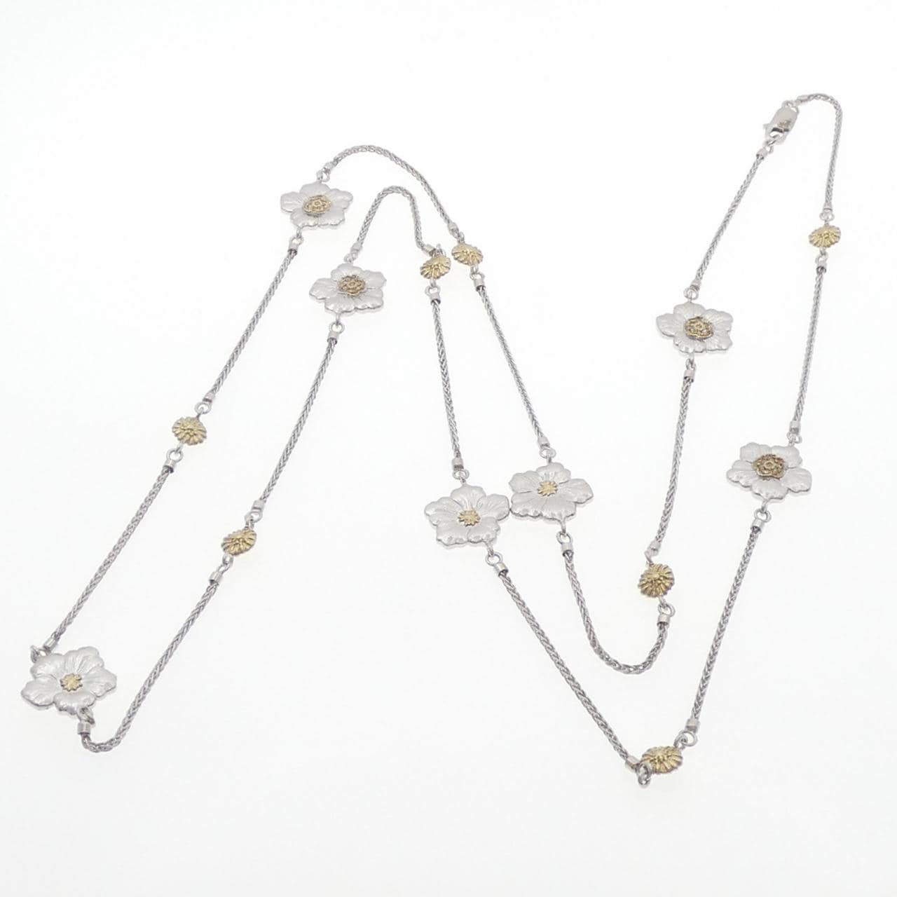 ブチェラッティ ブロッサム ヴェルメイユ ネックレス