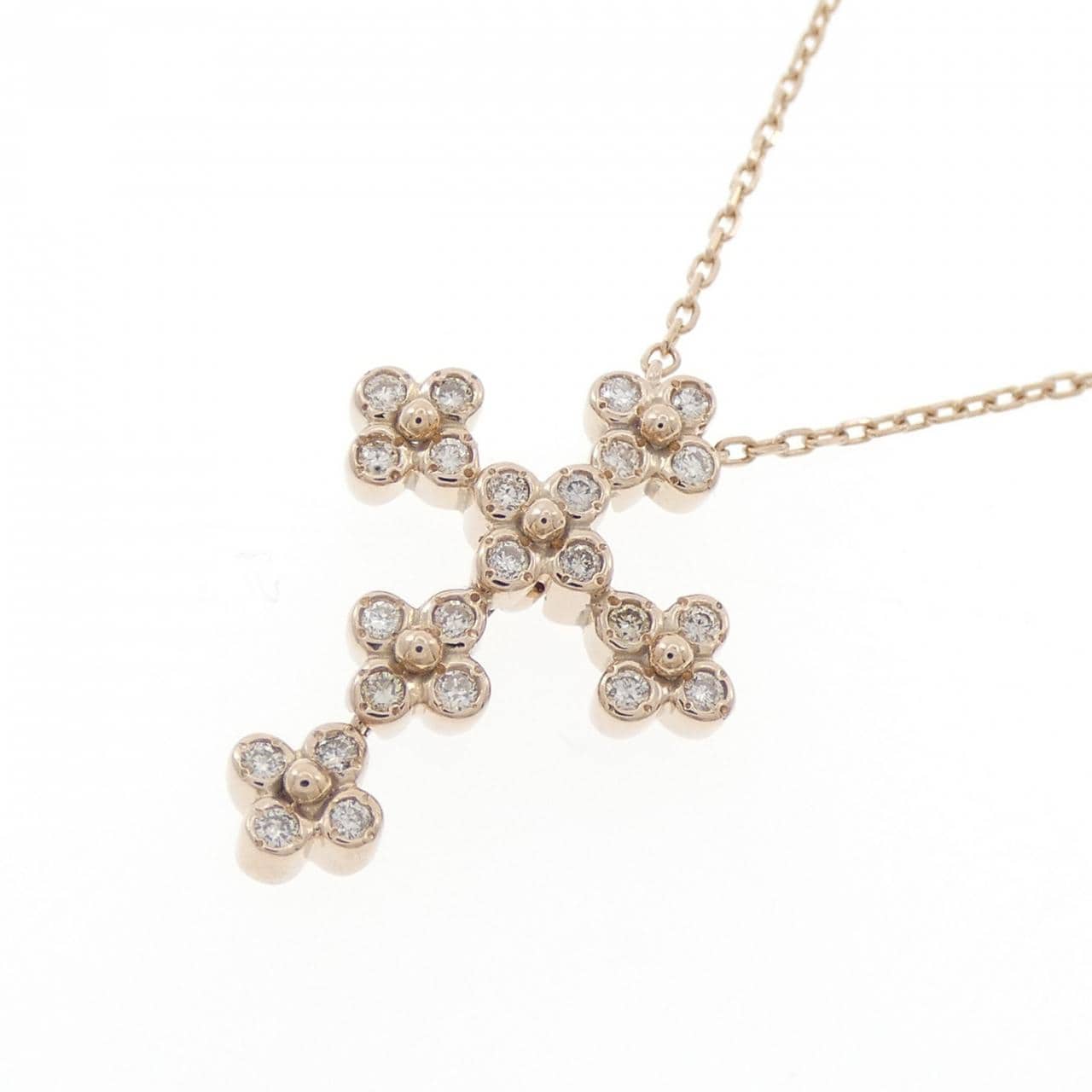 ヴァンドーム ダイヤモンド ネックレス 0.14CT