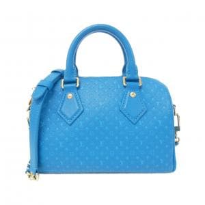 LOUIS VUITTON Nanogram Speedy Bandouliere 20 厘米 M22596 波士顿包