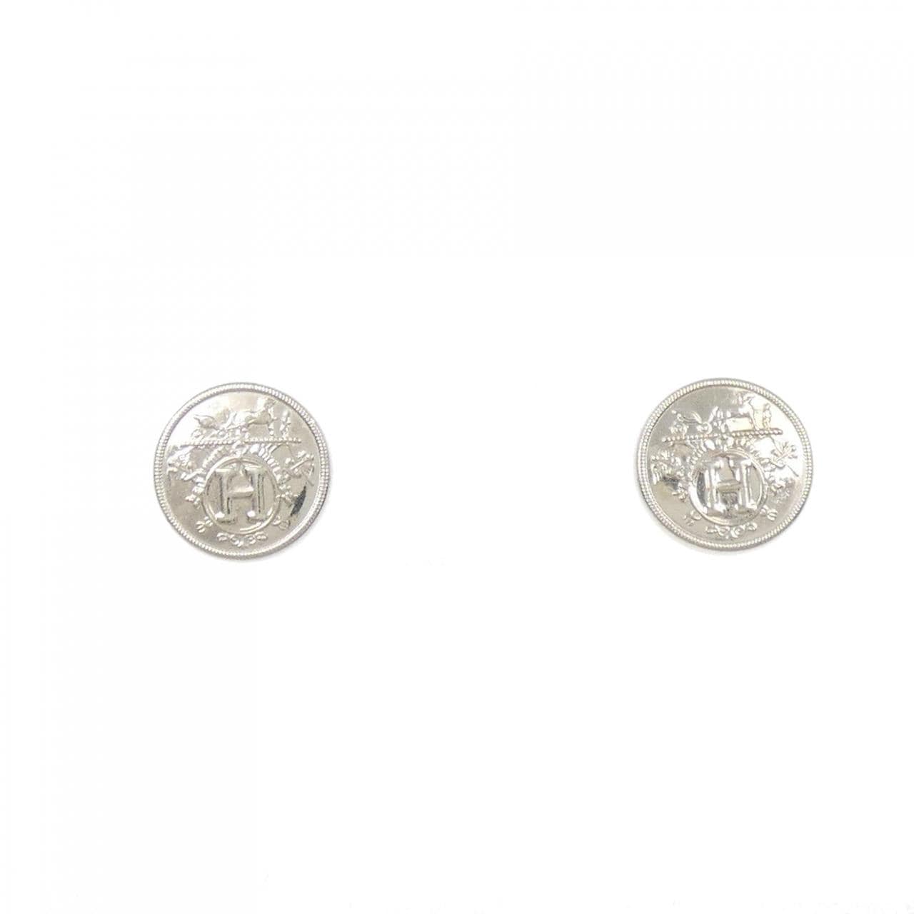HERMES Exlibris TPM 耳環