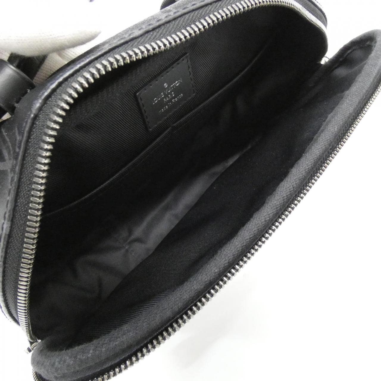 ルイヴィトン モノグラム エクリプス バムバッグ M42906 ショルダーバッグ