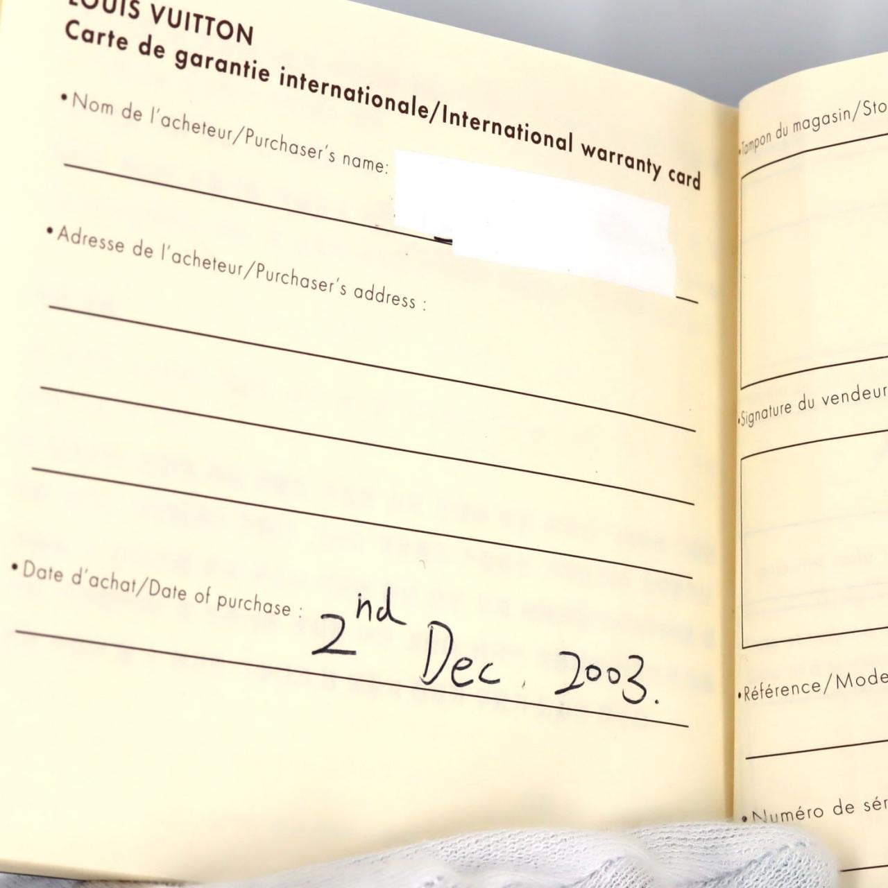 ルイヴィトン タンブール Q1211 カワ クォーツ