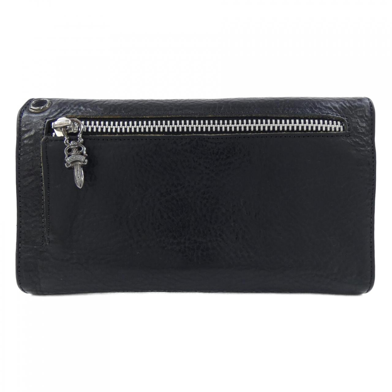 クロムハーツ CHROME HEARTS WAVE CROSS BTN　ウェーブ クロスボタン 2246 304 0501 0900 WALLET