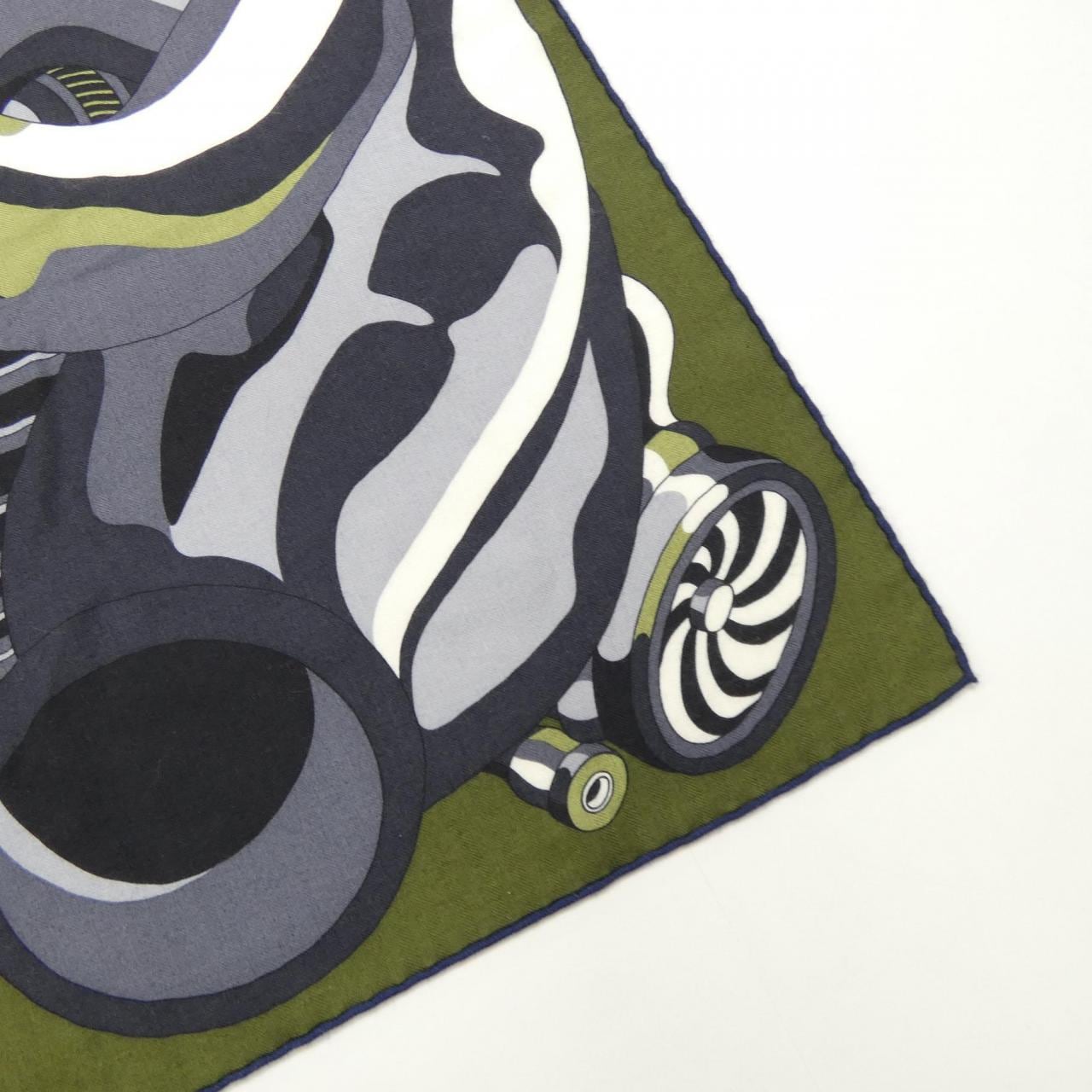 エルメス HERMES 600 CHEVAUX カレジェアン140. ショール