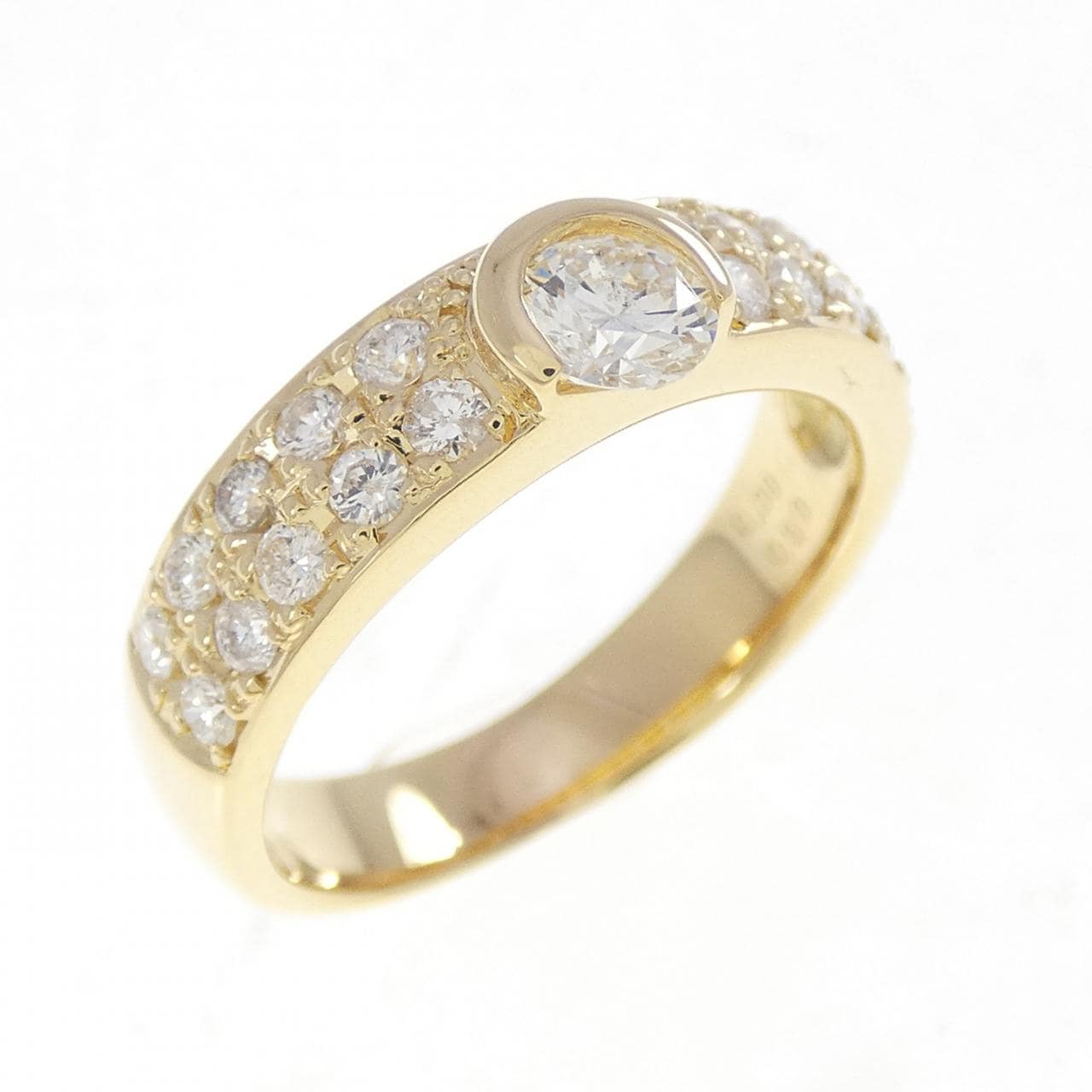 K18YG ダイヤモンド リング 0.30CT