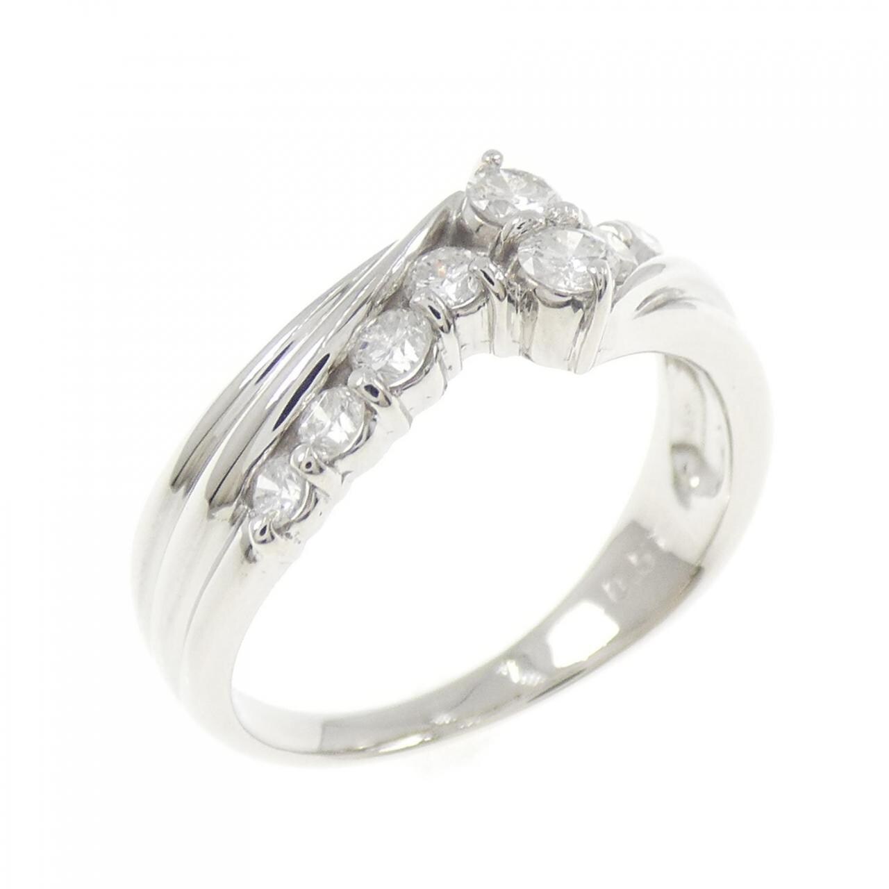 PT900 ダイヤモンド リング 0.51CT