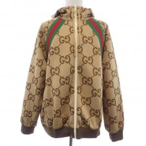 グッチ GUCCI ウェブ ストライプ付き ジャンボ GG ジップジャケット 713974 XJETI ブルゾン