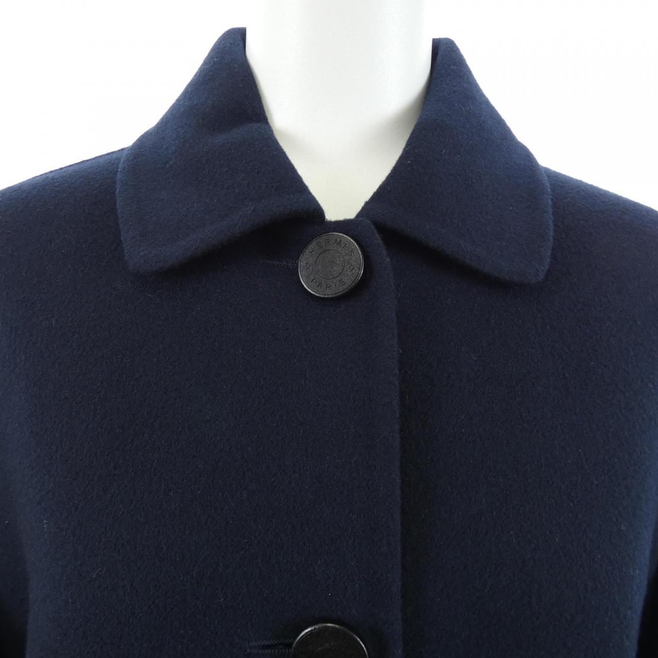 エルメス HERMES 3H0129DB コート