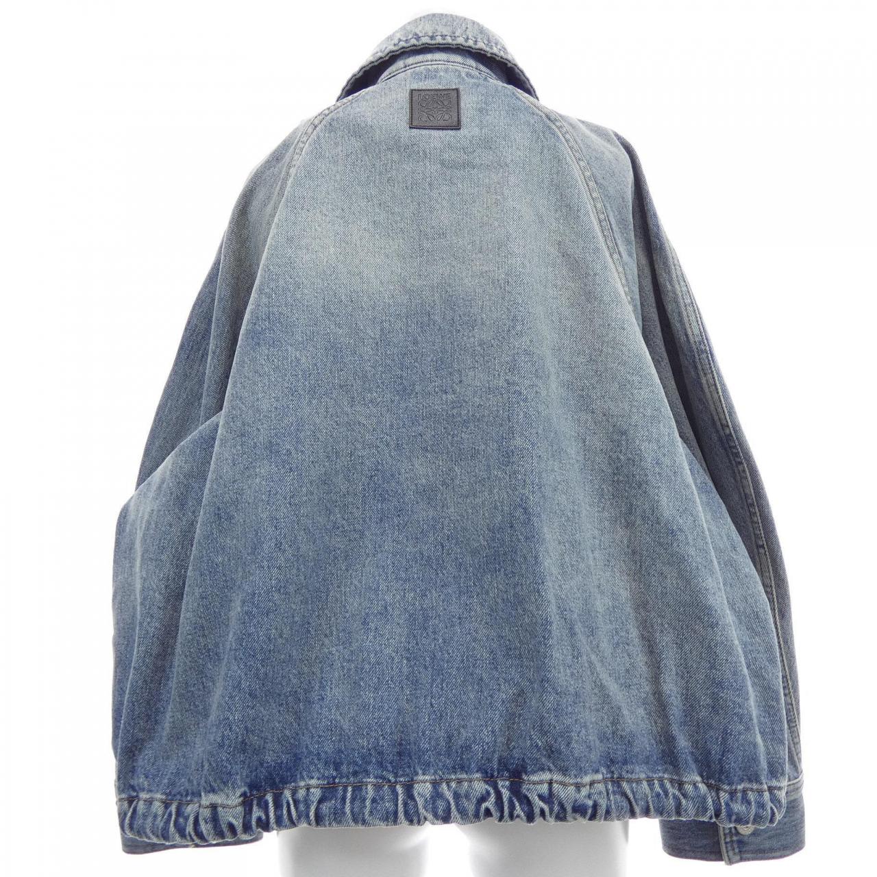 ロエベ LOEWE バルーンジャケット アナグラム ANAGRAM S359Y50X82 デニムジャケット