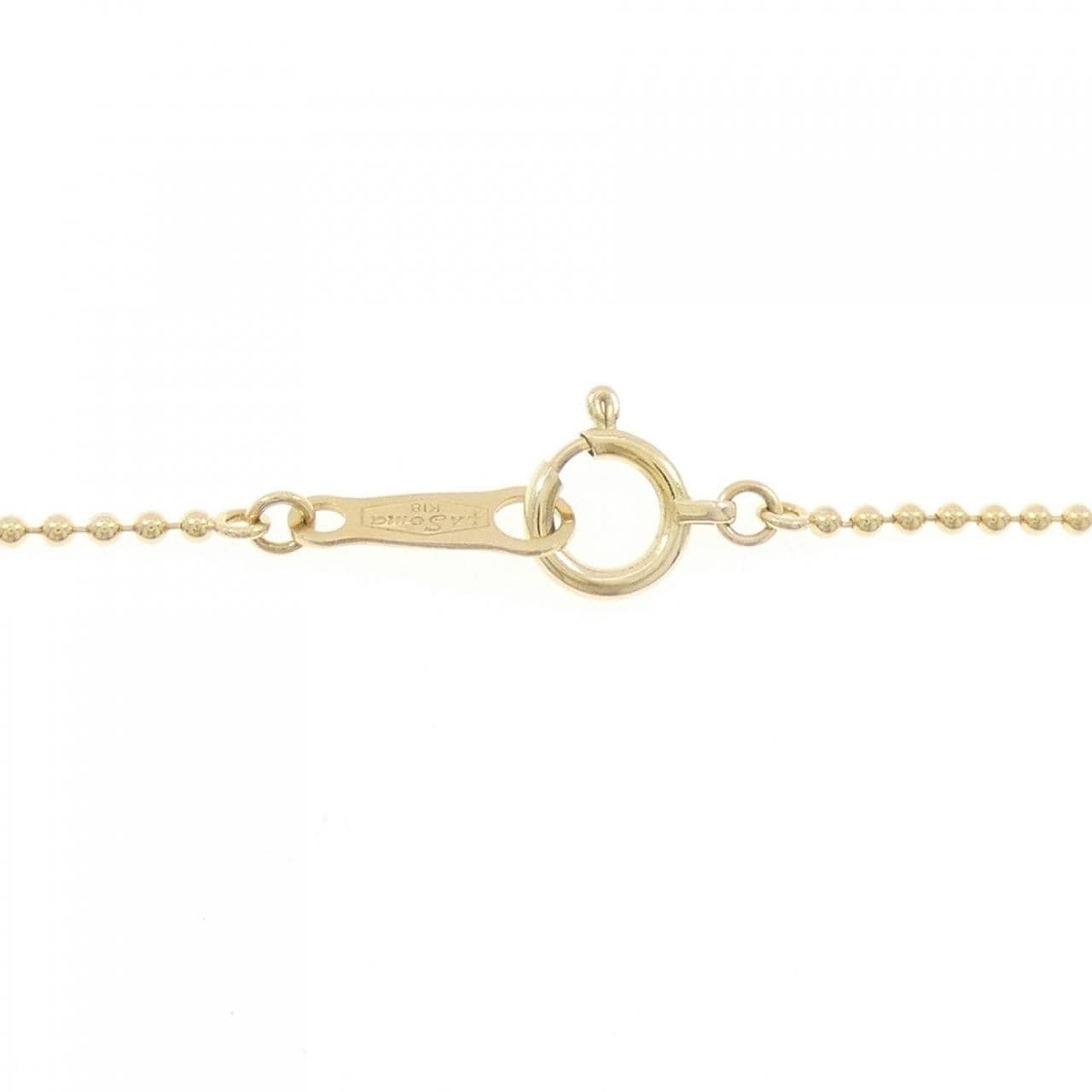 K18YG ダイヤモンド ネックレス 0.18CT