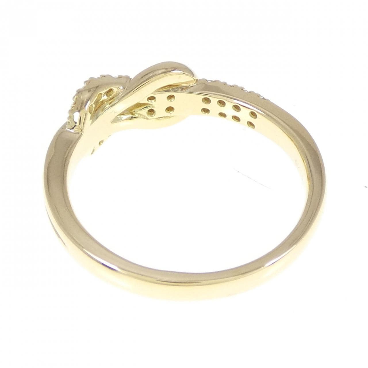K18YG ダイヤモンド リング 0.25CT
