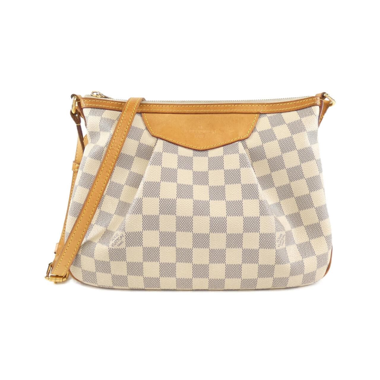 LOUIS VUITTON Damier Azur Syracuse PM N41113 單肩包