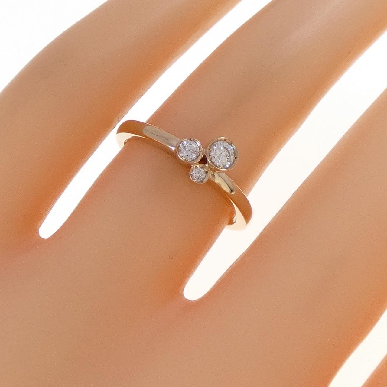 ポンテヴェキオ ダイヤモンド リング 0.15CT