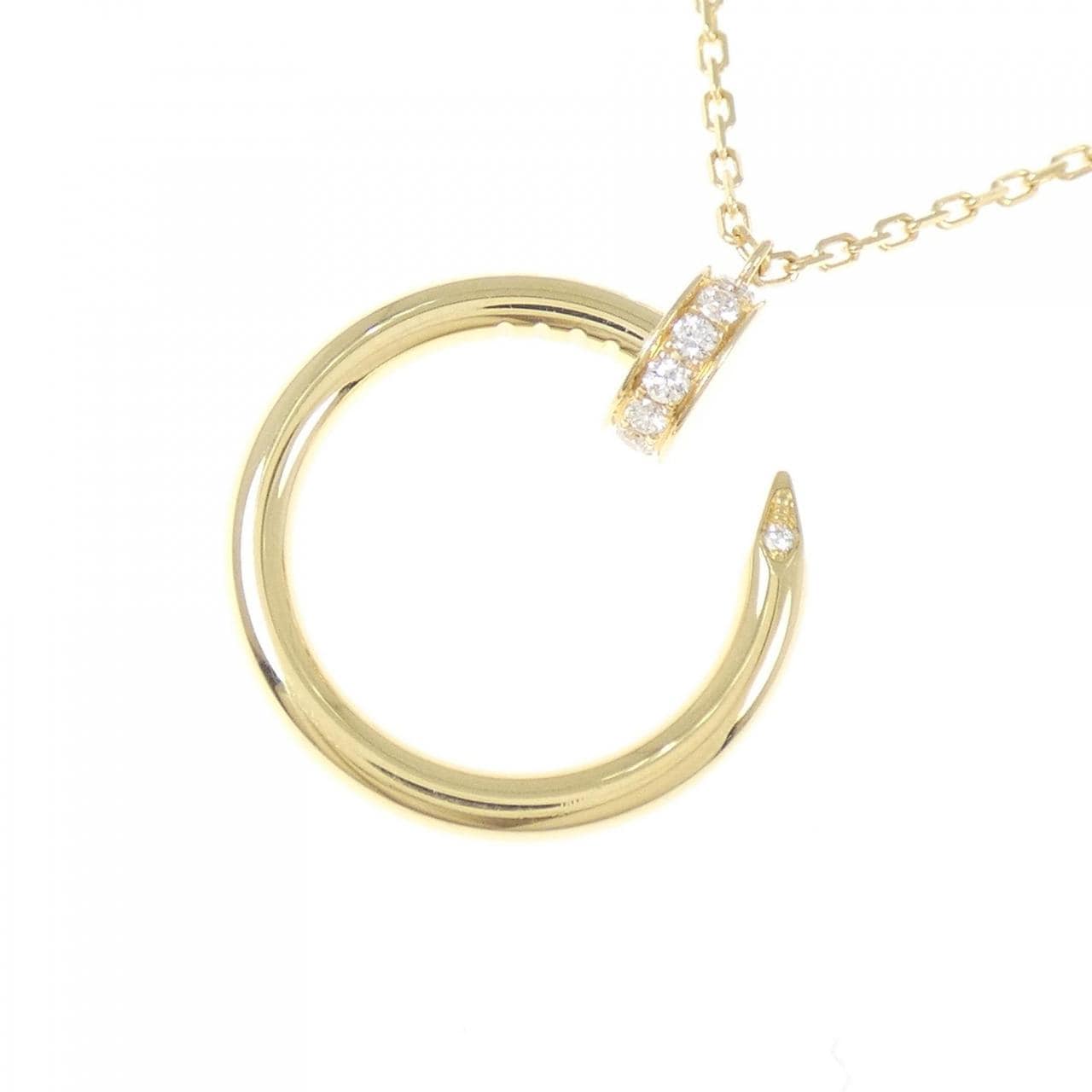 カルティエ ジュスト アン クル ネックレス