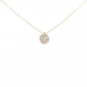 K10PG ダイヤモンド ネックレス 0.21CT