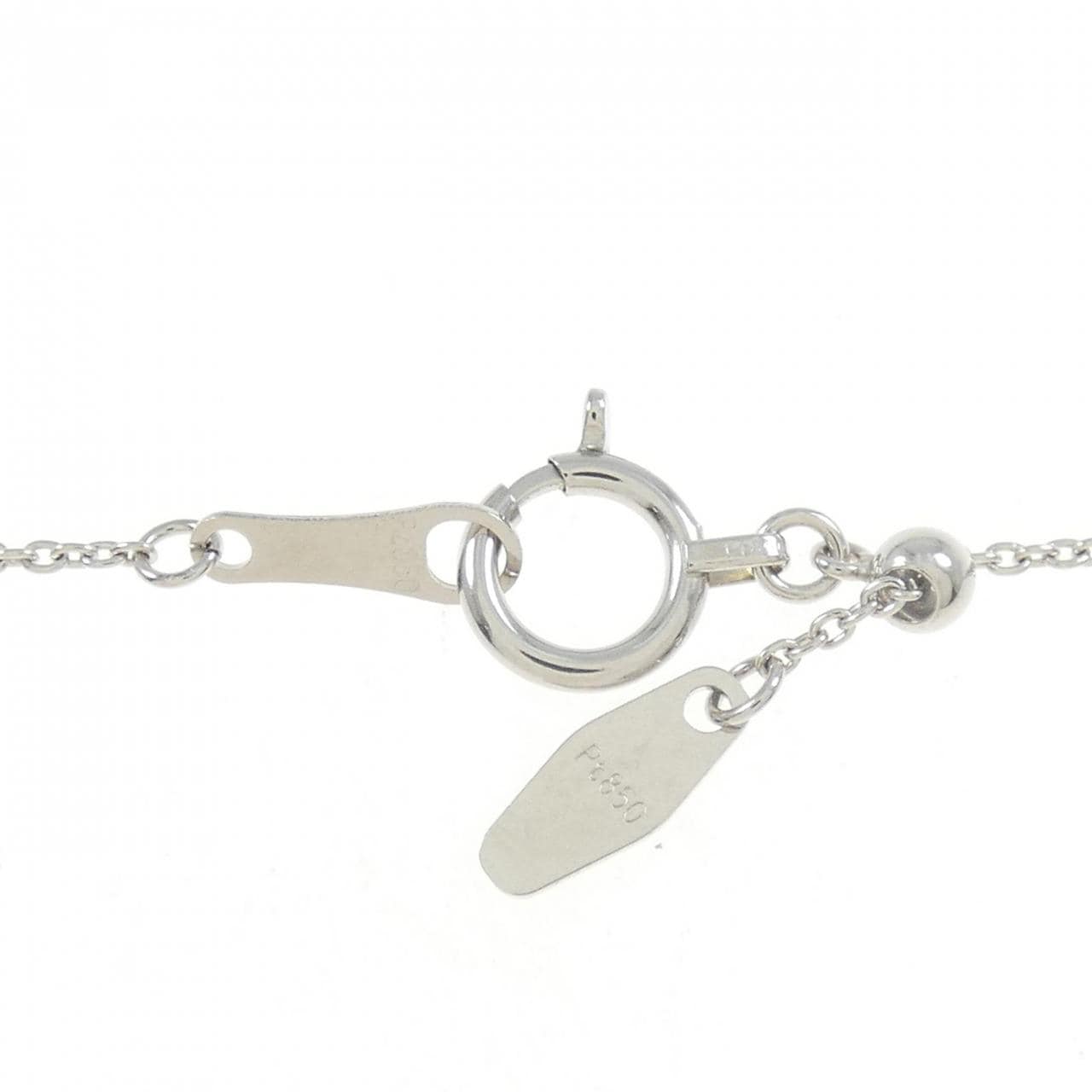 【リメイク】PT ダイヤモンド ネックレス 0.379CT F I1 Good