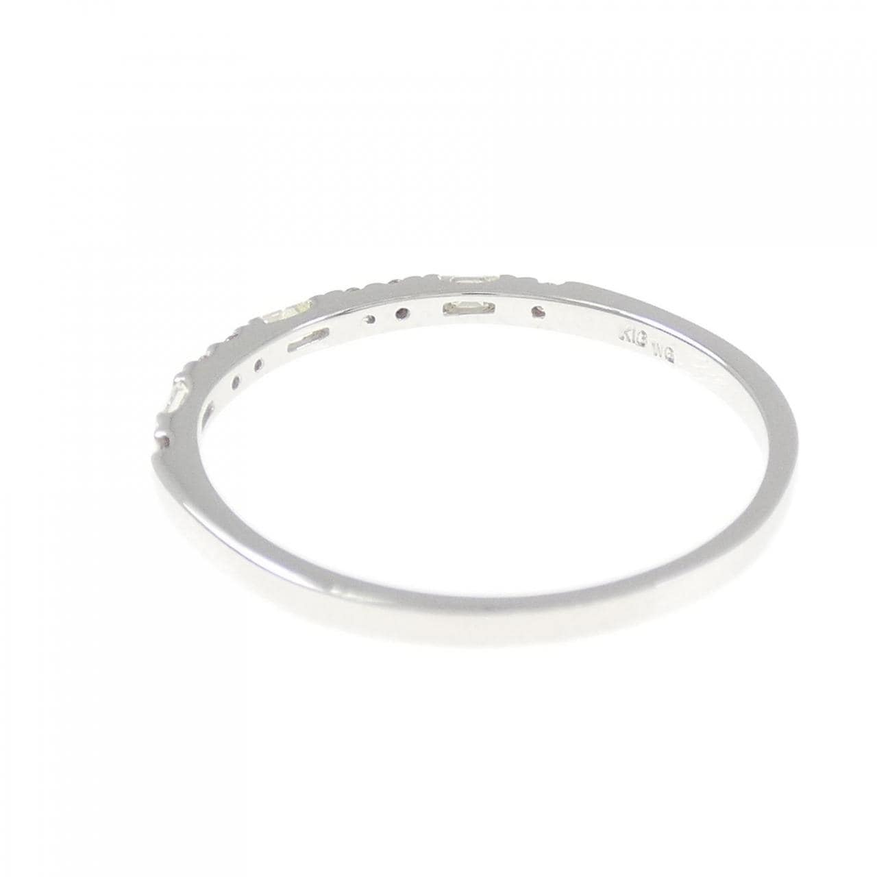 K18WG ダイヤモンド リング 0.10CT