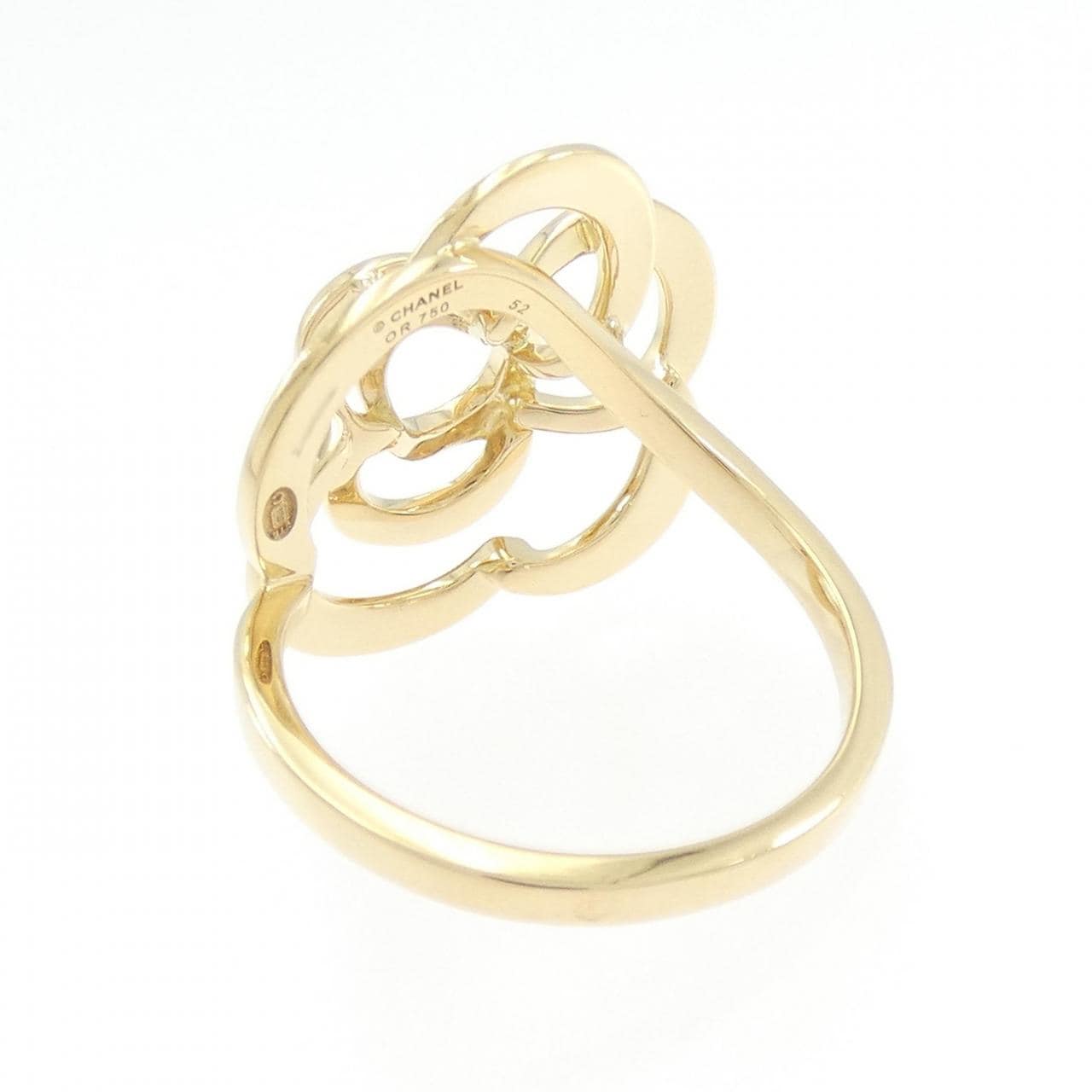 シャネル カメリア リング