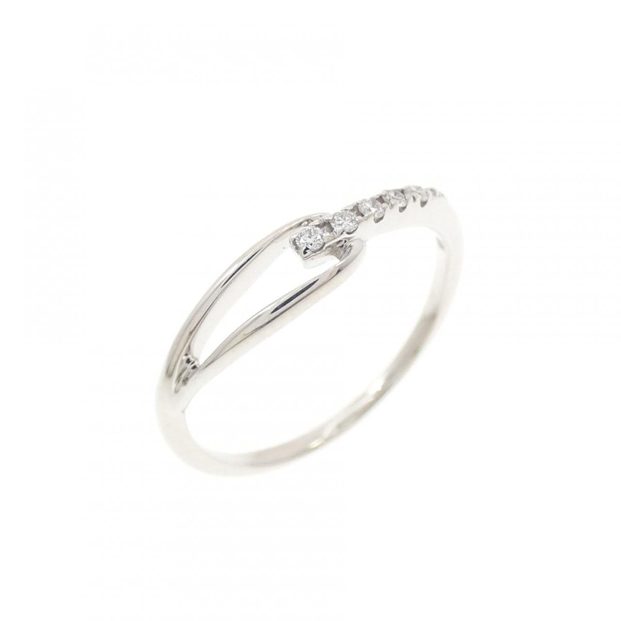 ヴァンドーム ダイヤモンド ピンキーリング 0.03CT