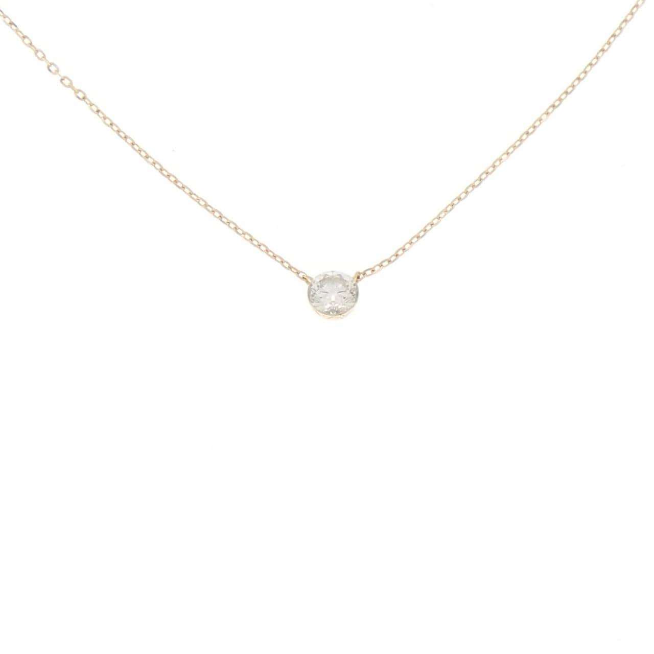 アガット ダイヤモンド ネックレス 0.2CT
