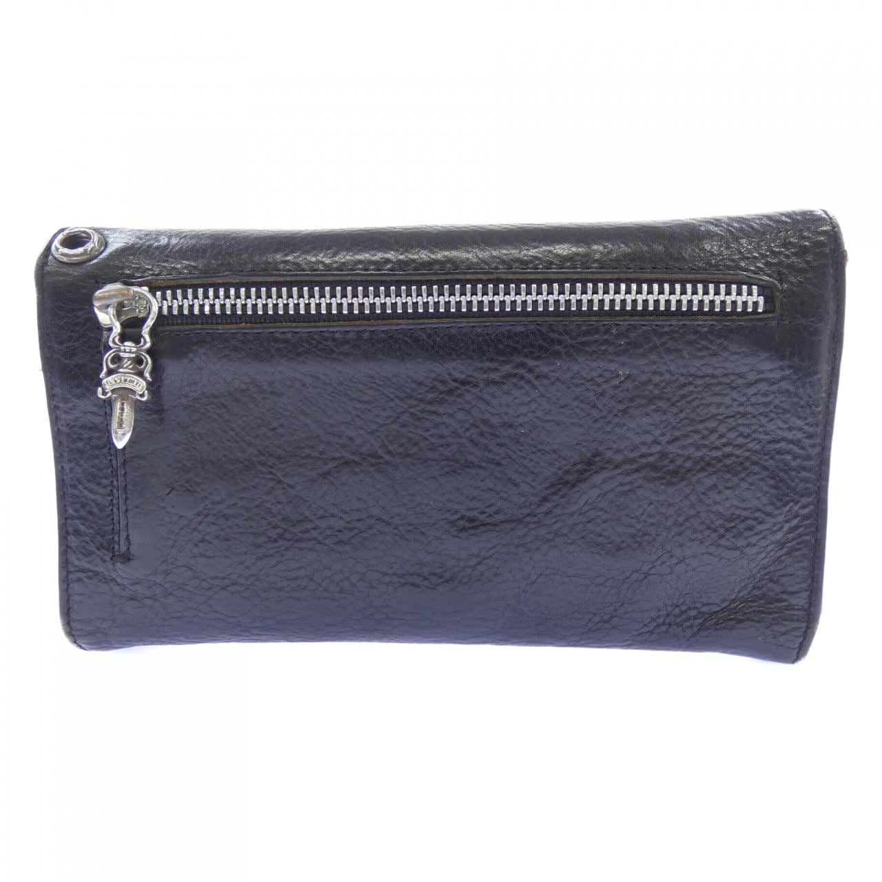 クロムハーツ CHROME HEARTS WAVE CROSS BTN 2246 304 0512 0900 WALLET