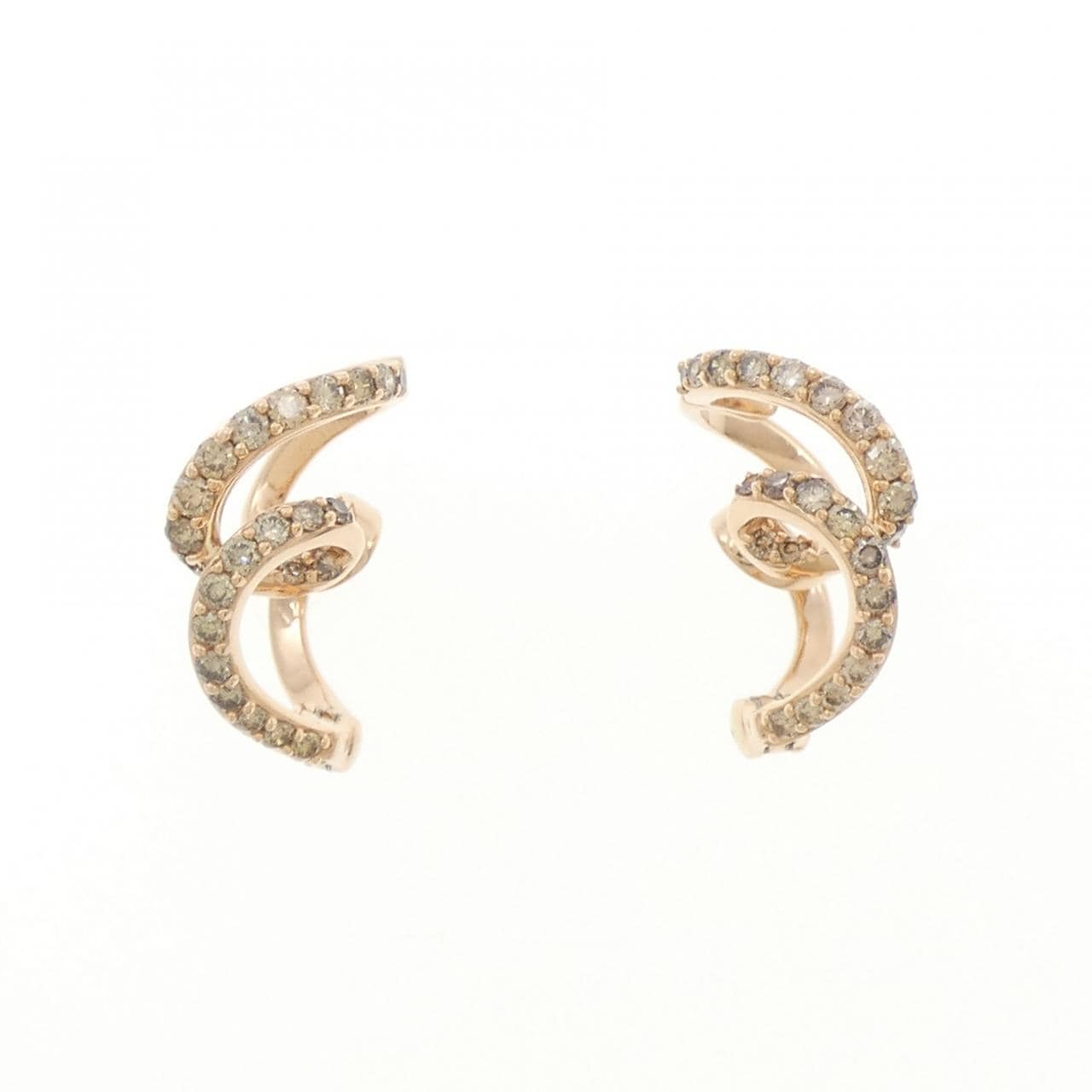 ジーエスティービー ダイヤモンド イヤリング 1.00CT
