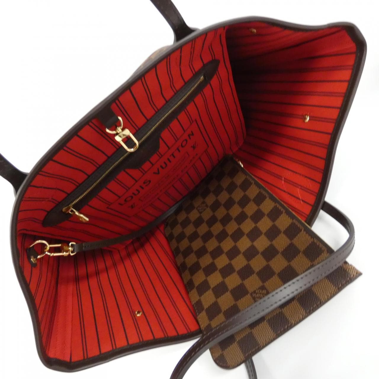 LOUIS VUITTON Damier Neverfull MM N41358 bag