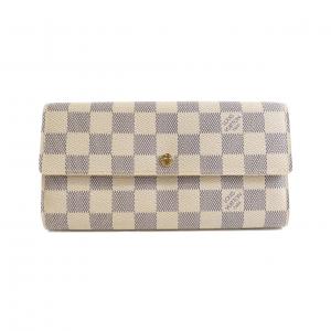 LOUIS VUITTON Damier Azur Portefeuille Sarah N61735 皮夾