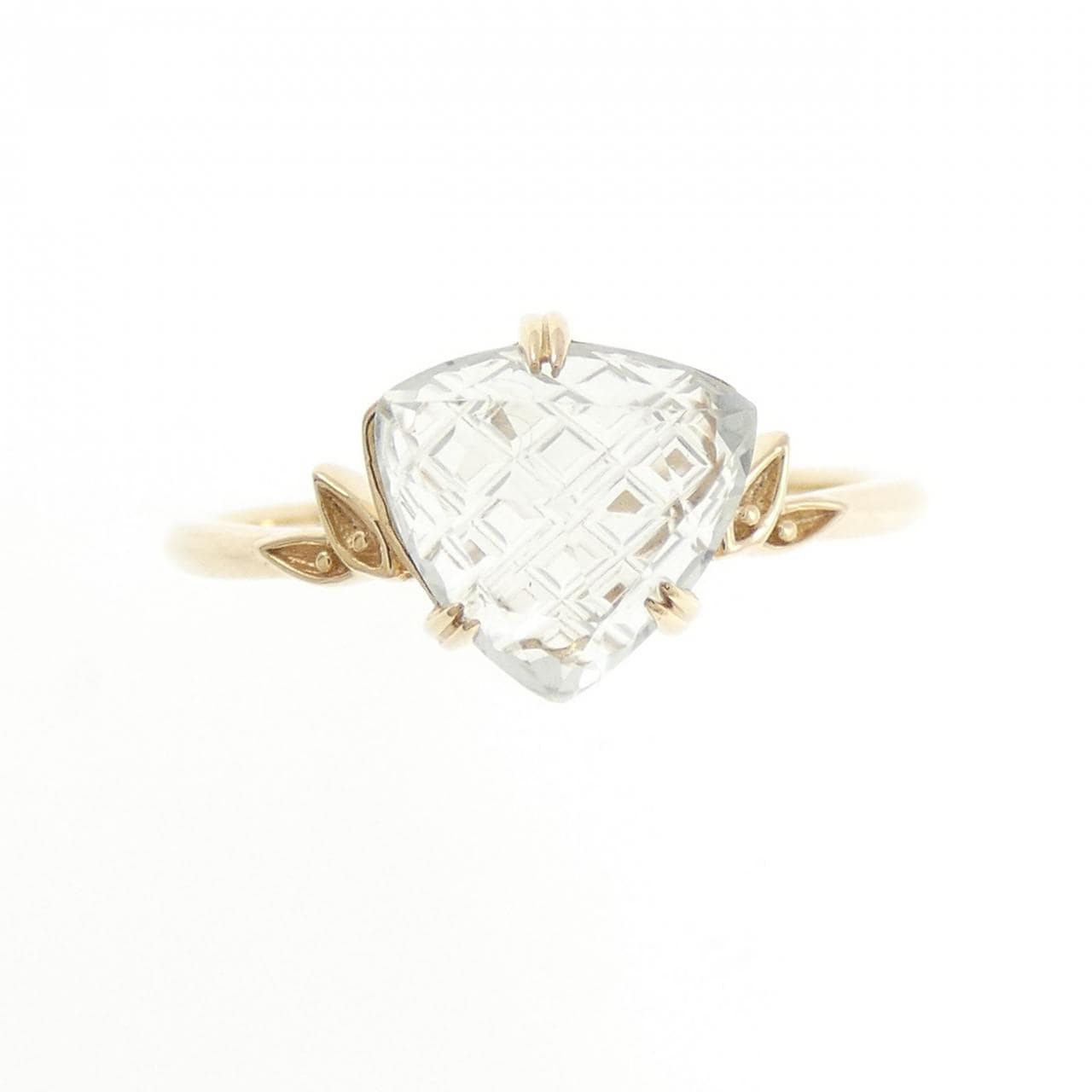 アガット クオーツ リング